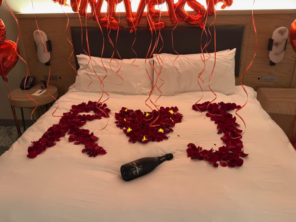 Initial Rose Petals