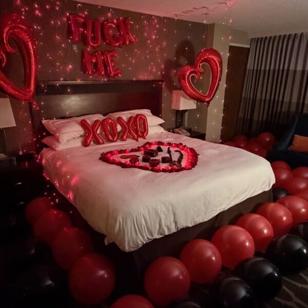 Fifty Shades Red Room Decoration